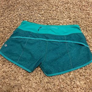Lululemon teel shorts size 6